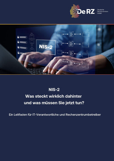 Cover Kostenloses Whitepaper Der NIS-2 Leitfaden f&uuml;r Rechenzentrumsbetreiber